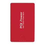 10000mAh モバイルバッテリー レッド PB10CRE