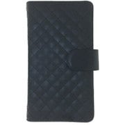 15TM4-1-BLK ブラック [CRYSTAL*MARKET MORE CRYSTAL 多機種対応 キルティングフリップケース BLK-M]