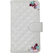 15TM4-7-WHT ホワイト [CRYSTAL*MARKET MORE CRYSTAL 多機種対応 クリスタルフリップケース RTUC1 WHT-M]