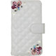 15TM4-9-WHT ホワイト [CRYSTAL*MARKET MORE CRYSTAL 多機種対応 クリスタルフリップケース LTRUC1 WHT-M]