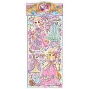 01028 [ドレスアッププリンセスシール フローラル]
