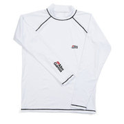 ラッシュガード WH XL [ホワイト XLサイズ]