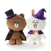 LINE FRIENDS シーズナブルBOX ハロウィン ブラウン＆コニー