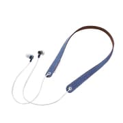 Bluetooth ネックストラップ型イヤホン ブルー LBT-NS10BU