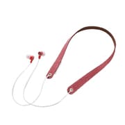 Bluetooth ネックストラップ型イヤホン レッド LBT-NS10RD