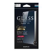 LP-XPZ4FGLD01 [Xperia Z4 「GLASS PREMIUM FILM」 背面デザインガラス カーボン柄]