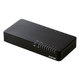 10 100MbpsスイッチングHub 8ポート プラスチック 磁石 電源内蔵 ブラック EHC-F08PN-JB