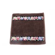 ハンドタオル ブラウン 並行輸入品 FEILER 61299 Aida schwarz 165 brown
