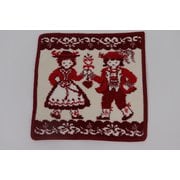 ハンドタオル レッド 並行輸入品 FEILER 61517 Traditional Costumes red