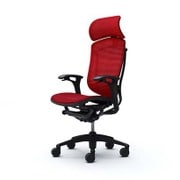 コンテッサ メッシュ座 大型HR付 可動肘 レッド CM91BB FBH9
