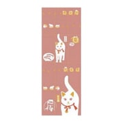 猫侍 手ぬぐい 赤