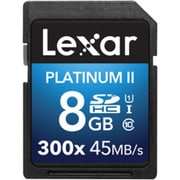 Lexar Platinum II 300X SDHCカード Class10 UHS-I 8GB LSD8GBBBJP300