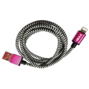 ライトニングポップケーブル 1m Pink/Black PC1001