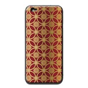 WG1015 [和柄ケース iPhone 6 4.7インチ用 Glod/Red]