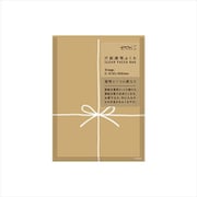 片面透明袋（S） 表リボン柄 白 18769006