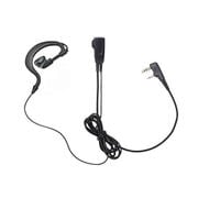 KENWOOD/DEMITOSS用 2P用 耳掛け式 イヤホン付クリップマイクロホン FGM