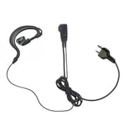 EV2M [ALINCO/ICOM/YAESU/MOTOROLA/STANDARD 2ピン用 耳掛け式 イヤホン付クリップマイクロホン]