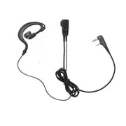 ICOM L型2P用 耳掛け式 イヤホン付クリップマイクロホン EV2ML