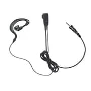 ALINCO/ICOM/YAESU/STANDARD 1ピン用 防水ねじ込み式プラグ 耳掛け式 イヤホンマイク EV4M