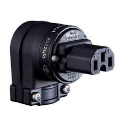オーディオグレード インレットプラグ ロジウムメッキ仕様 FI-12L-R