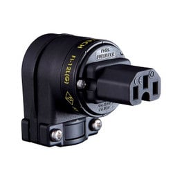 オーディオグレード インレットプラグ 24K金メッキ仕様 FI-12L-G