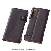 URBANO V02用 ブックレザーケース 合皮 ダークブラウン RT-UL5LBC1/DK