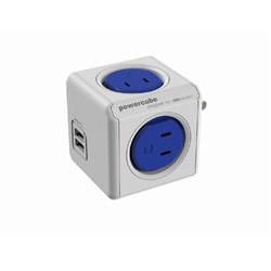 POWER CUBE キューブ型電源 4個口 USBポート2個口 青 4290/JPOUPC w17b8b5 Amazon.co.jp: POWER CUBE キューブ型電源 4個口 USBポート2個口