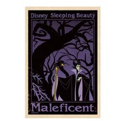 トラベルステッカー ディズニーヴィランズ 1 [キャラクターグッズ]