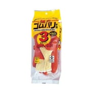 315 [強力ゴムバリ手袋 3双組 レッド]