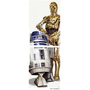 CM-28SW03 [AQUA冷蔵庫用着せ替えカバー Colo-mo(コローモ) STAR WARS(スター・ウォーズ) R2-D2/C-3PO (対象機種 AQR-SD28C/SD28D/D28C/D28D) 受注生産品]