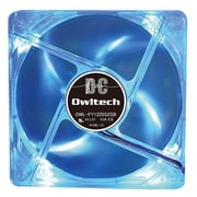 120mmファン 超静音タイプ PCケース用LEDイルミネーション冷却ファン スカイブルー OWL-FY1225S2SB