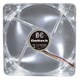 140mmファン 超静音タイプ PCケース用LEDイルミネーション冷却ファン ホワイト OWL-FY1425S2WH