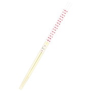 菜箸ドット ホワイト 33.0cm 098395