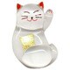 ガラス箸置(金箔入)招金猫 054193