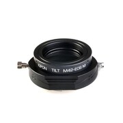 マウントアダプター レンズ側:M42マウント ボディ側:キヤノンEOS Mマウント TILT M42-EOS M