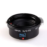 マウントアダプター レンズ側:ニコンFマウント・Gタイプレンズ ボディ側:富士フィルムXシリーズ Baveyes NIK G-FX 0.7x