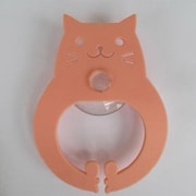 キッチン用スポンジホルダー 発明工房多摩 お手伝い猫ちゃん ピンク
