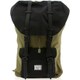 10014-00615 LITTLE AMERICA ARMY/BLACK [カジュアルリュック カーキ 並行輸入品]