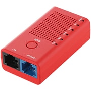 無線LANルータ親機 ポータブル 433+150Mbps 赤 WRH-583RD2-S