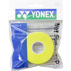 ヨドバシ.com - ヨネックス YONEX オーバーグリップ ウェットスーパーグリップ AC102-5 004 イエロー 5本入り 詰め替え用  [オーバーグリップテープ] 通販【全品無料配達】