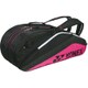 BAG1432R-704- [バックパック ラケットバッグ6（リュック付） テニス6本用 ブラック/マゼンダ]