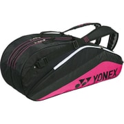 BAG1432R-704- [バックパック ラケットバッグ6（リュック付） テニス6本用 ブラック/マゼンダ]