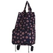HAP4005 185 [折りたたみカート 30L モダンフラワーネイビー]