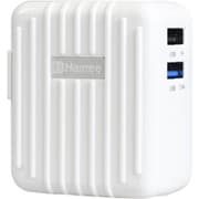 ホワイト トランク型AC-USB充電器 WH