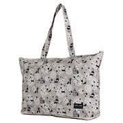 H0001 267 [折りたたみトートバッグ キャットルームベージュ]