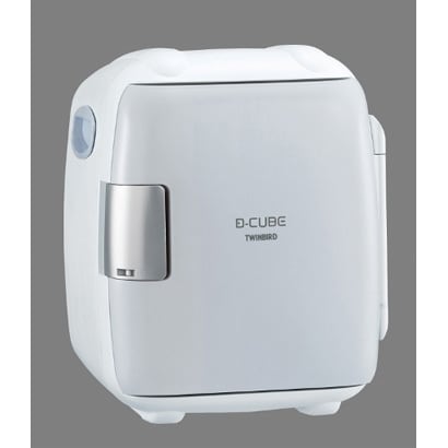 2電源式コンパクト電子保冷保温ボックスD-CUBE S グレー HR-DB06GY