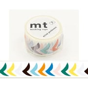 マスキングテープ mt×mina perhonen(ミナ ペルホネン) bird grande・mix 27mm幅×10m MTMINA27