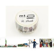 マスキングテープ mt×ミロスラフ・サセック This is New York 23mm幅×10m MTMIRO04