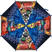 カーズ プリント長傘 [50cm ブルー]