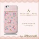 ip6-71670 [iPhone 6/6s用ハードケース フラワーストライプ ピンク]